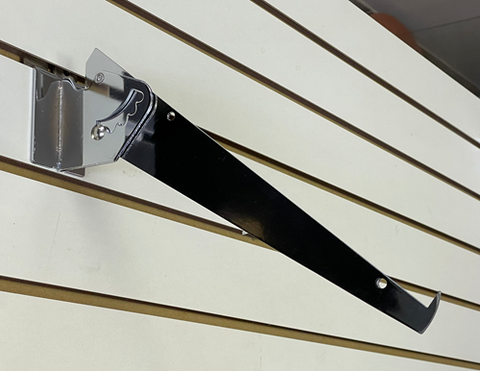 Adjustable slatwall bracket