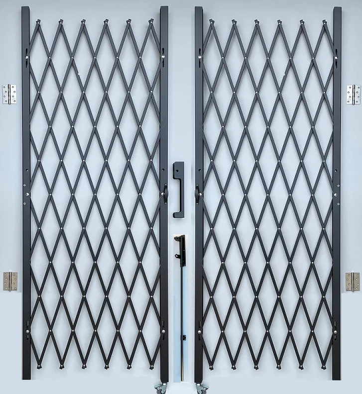 Double Security Gate - 96 inches High, 120, 188 and 200 inches Wide