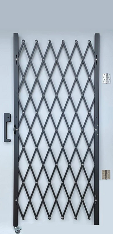 Folding Gate 81 - Inch High, multiple inches Wide - 38, 66, 78, 94, 110 - inch