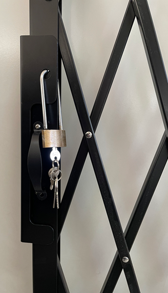 securtity gate locking system