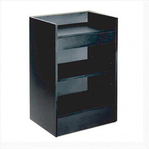 Cash Register Counter In Black - 24 x 18 x 38 - Inch