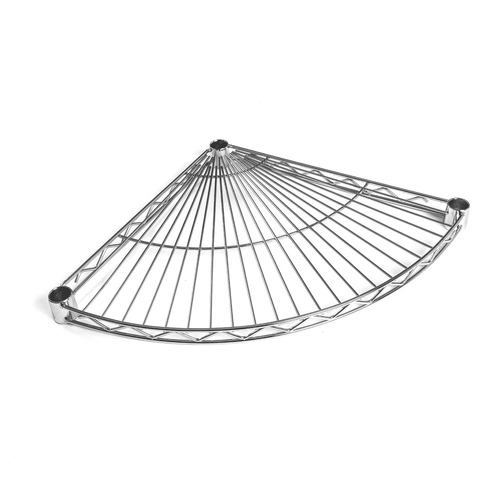corner wire shelving