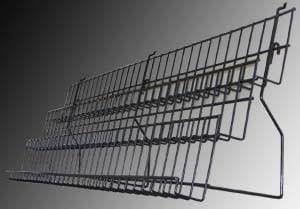 Universal 3 tier video shelf