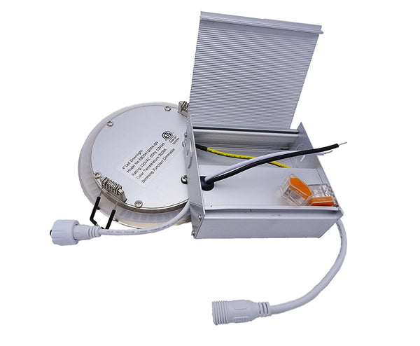 LED Slim Panel, 4 inch Brushed Nickel Trim, 10W, Dimmable ---C6061