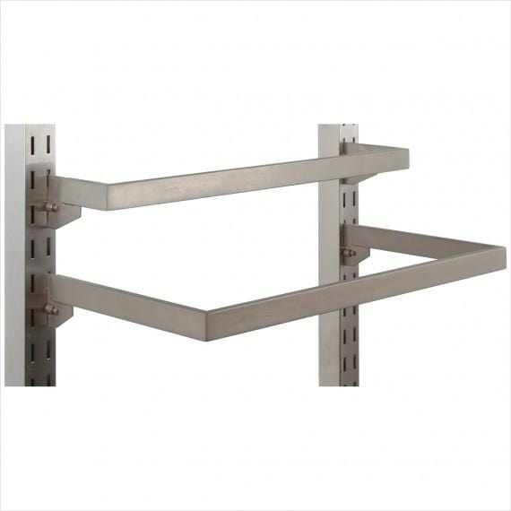 U shape Hangrail for Heavy Duty Slotted Clothing Rack