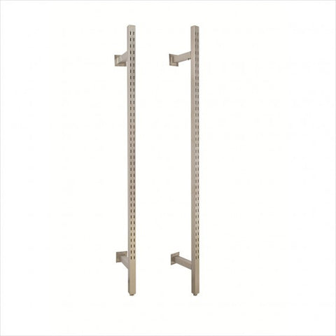 Heavy Duty Standard Slotted Wall clothing Rack