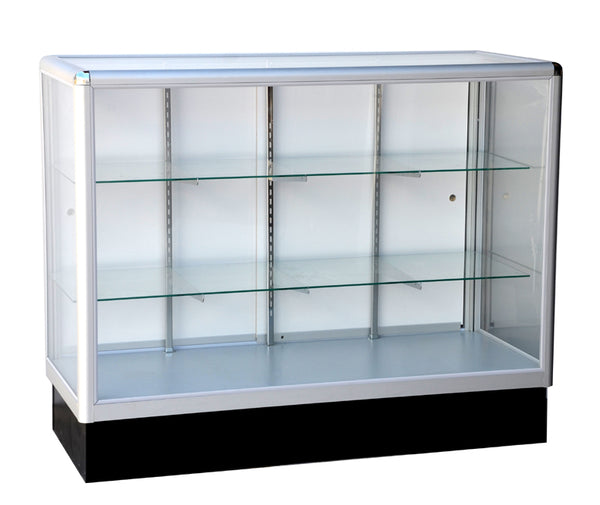Display Cases  With  Tempered Glass And Aluminum Frame In Full Vision
