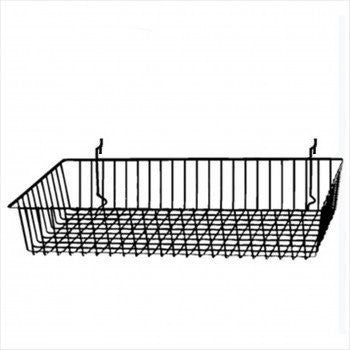 Gridwall wire basket 24" x12" x 4"