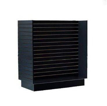Slatwall Display H Unit Black - 49 1/2 x 24 x 54 - Inch