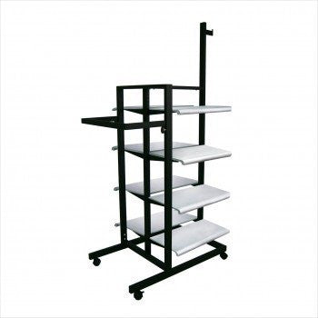 3 Sided Merchandiser with 8 shelves