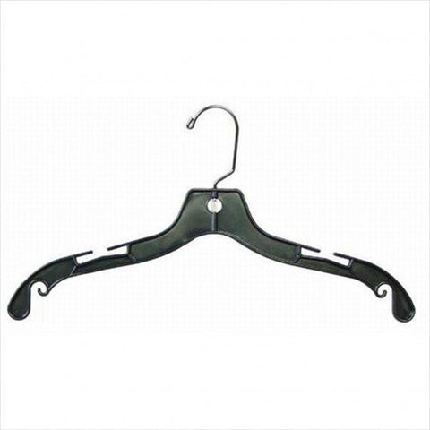 plastic top hangers black