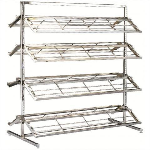 Metal shoe rack Two sided shoe rack --- SHOE RACKS – Ablelin