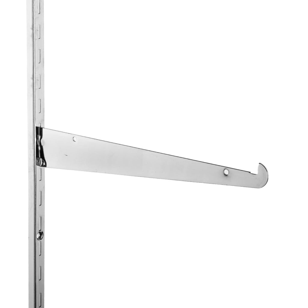 Showcase bracket with locking nut.