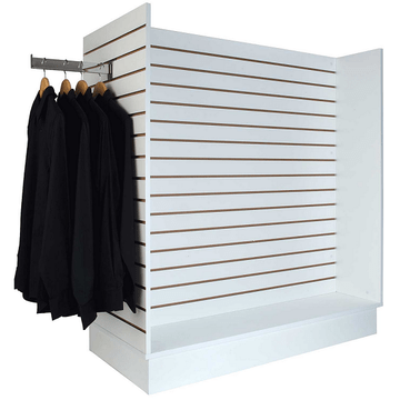 Slatwall H Gondola White
