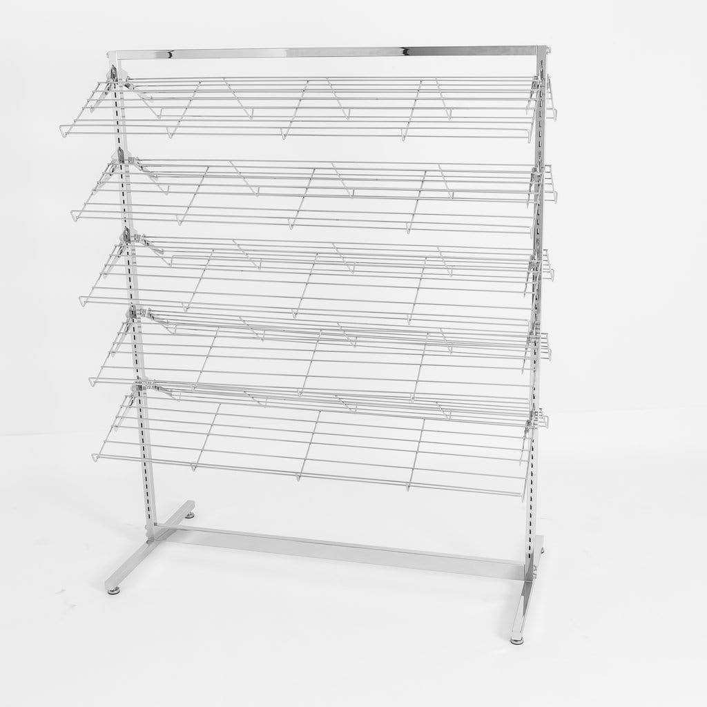 Metal shoe rack - Two sided shoe rack