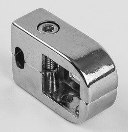 Grid to square tubing connector for double wired edge