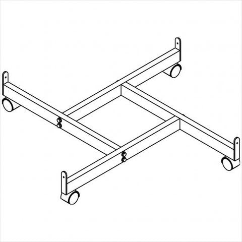 Gridwall 4 way base