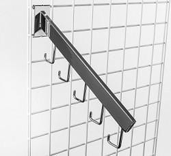 rectangular tubing gridwall 5 hook waterfall