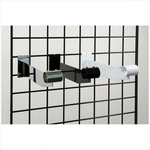 12" gridwall hangrail bracket