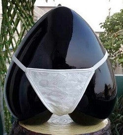Heart shape underwear display, lingerie mannequin,black color