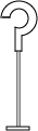 regular hook pin