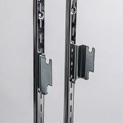 Offset grid support bracket for wall standards