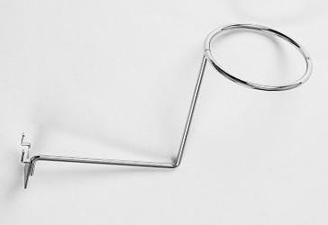 Pegboard and slatwall hat/ ball display