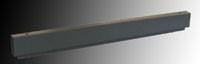 Clothes rack - Heavy duty standard rack top bar grey