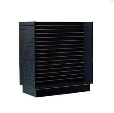 Slawall fixtures - slatwall H shape display black