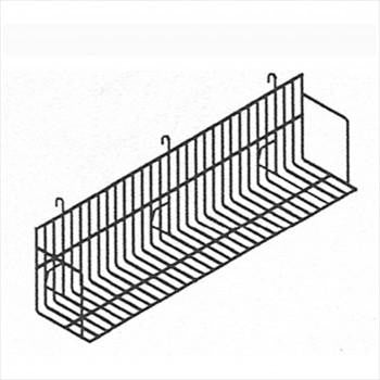 Gridwall shelf - Gridwall video shelf- VB-24, VW-24, VB-48, VW-48