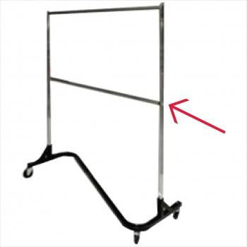 60" Add on Hangrail for heavy duty Z rack