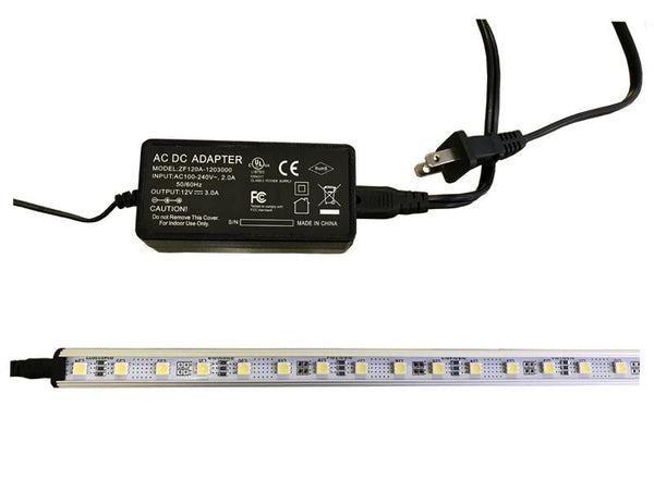 Led display case lighting