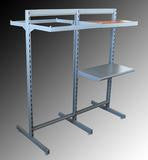Clothes rack - Heavy duty standard system free standing rack