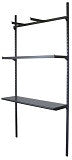Heavy duty standard system for wall