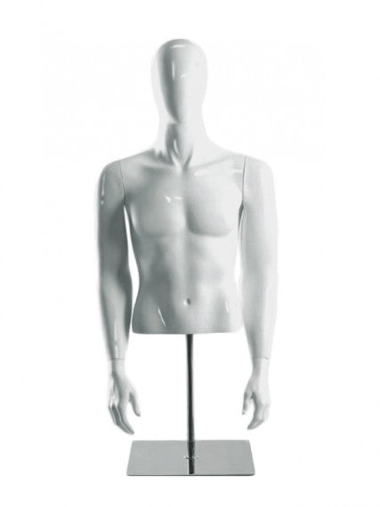 Male half mannequins