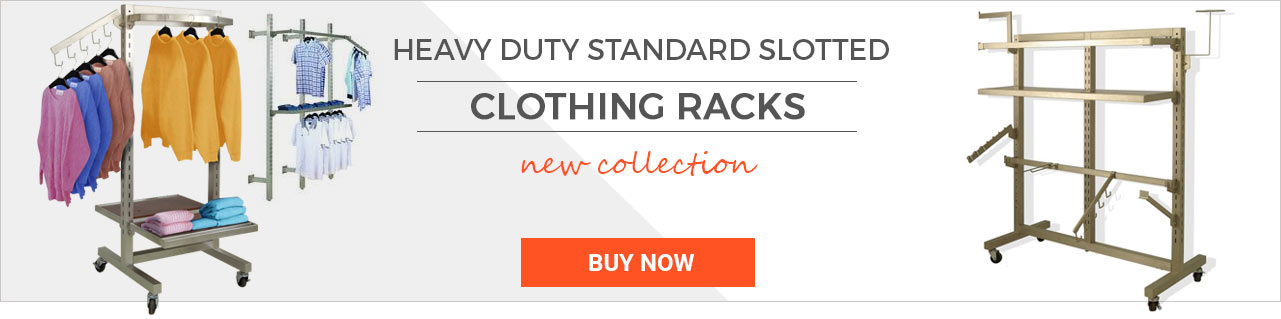 apparel standard slotted racks