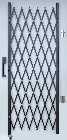 Folding Security Gate Ablelin Store Fixtures Corp