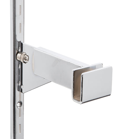 12" bracket for rectangular hangrail in 1/2" x 1-1/2" rectangular tubing ,