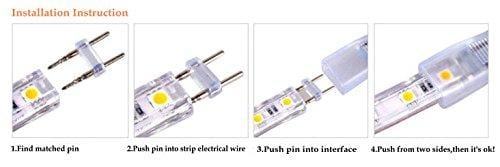 middle connector for 110V led strip light 2