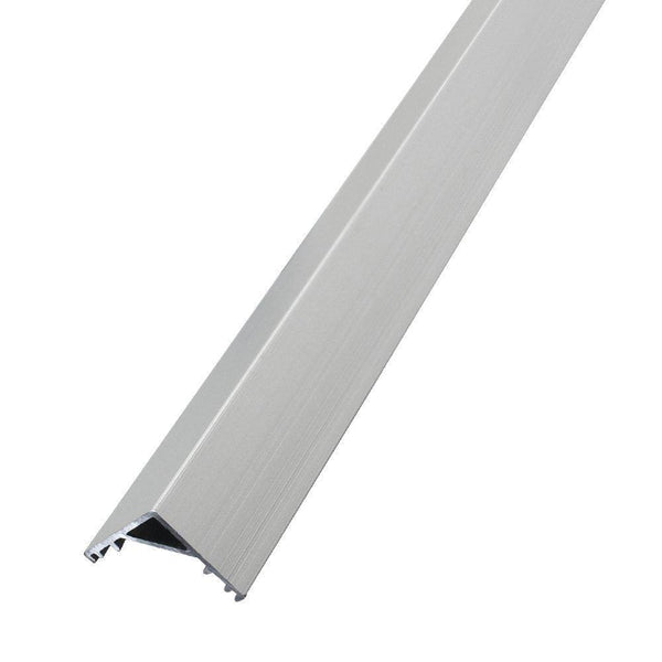 V-Shaped Aluminum Channel for Corner Mount, With Frosted White Diffuser Covers ---C6067