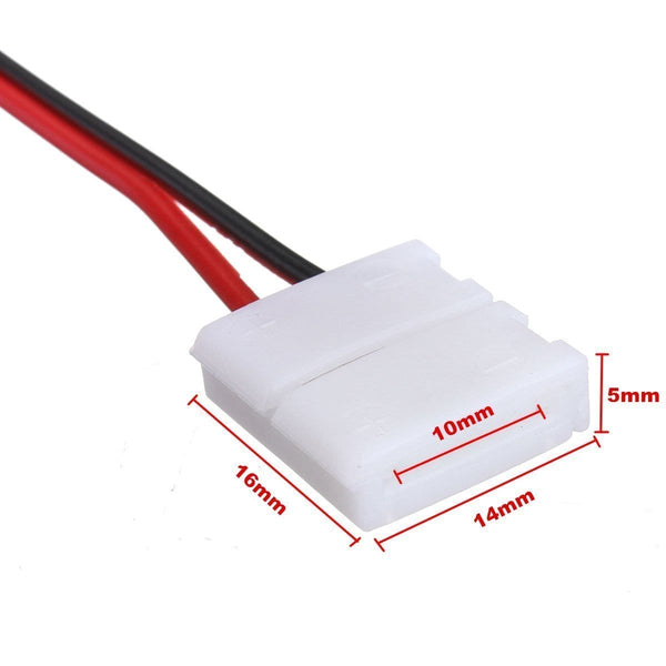 LED Strip Connector for IP30 5050 LED Single Color Strip Light / 10 pcs ---C6064