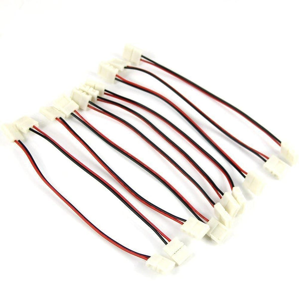 LED Strip Connector for IP30 5050 LED Single Color Strip Light / 10 pcs ---C6064