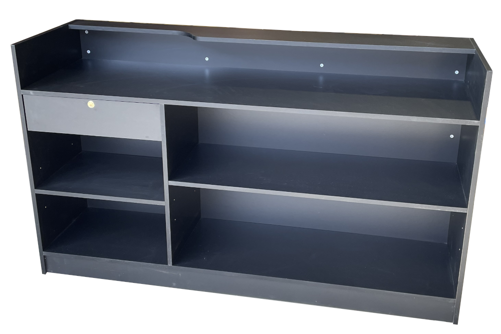 家具 Shop Counter Checkout counter - ledgetop counter black 72(L)x 42(H)x 22(D