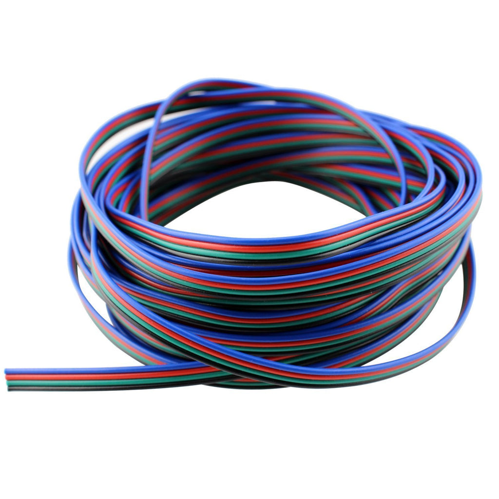 4 Color RGB Extension Cable Line for LED Strip RGB 5050 3528 Cord ---C5093