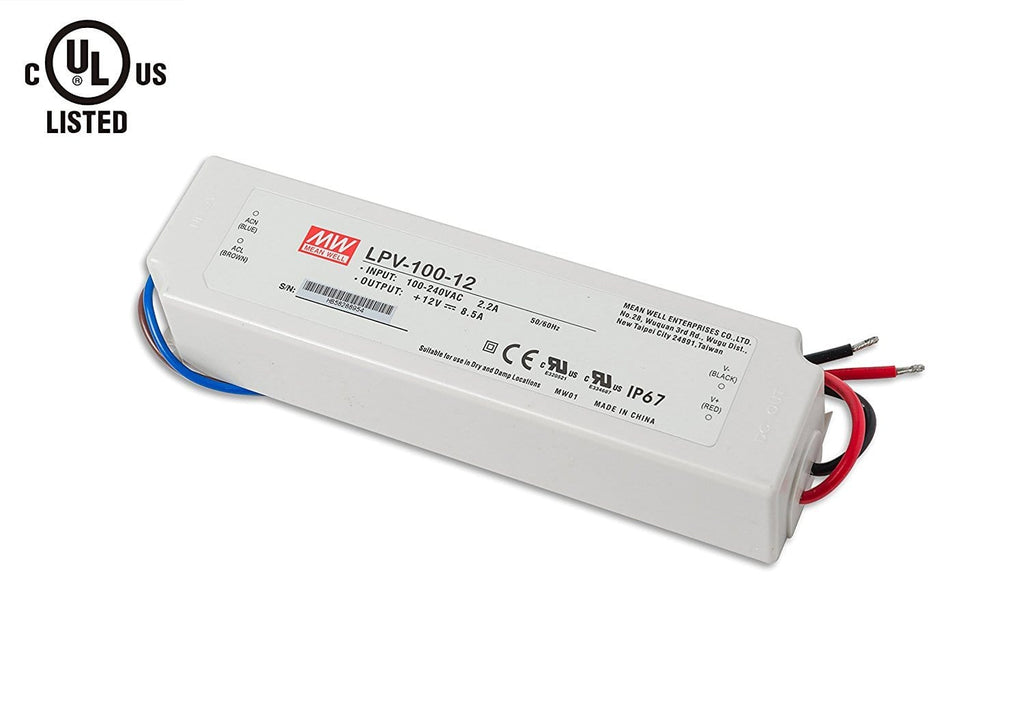 MEAN WELL LED Driver, Transformer, Power Supply, 8.5A