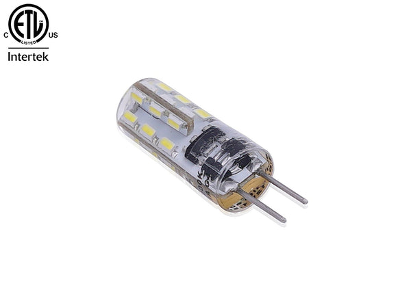 LED G4 Light bulb, Non-DIMMABLE,  2W,  AC/DC 12V / 10 pcs ---C1066WW / C1066CW