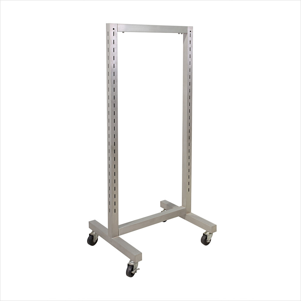 Heavy Duty Standard slotted Double Free Standing Rack