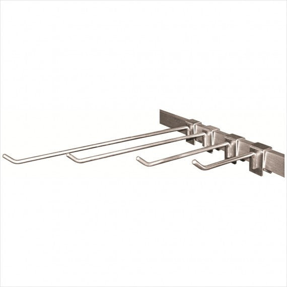 Hangrail hooks for rectangular tubing