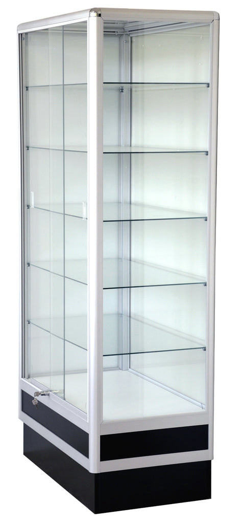 Glass display cabinet, wall display cases, glass cases, with aluminum ...