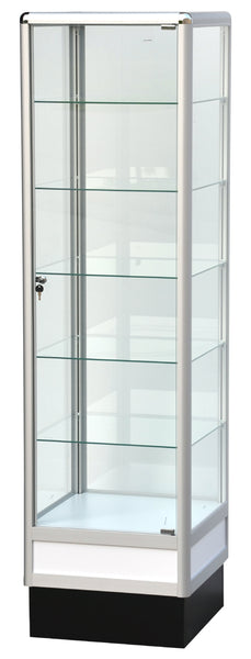 Glass Cabinets With Aluminum Frame - 72 x 20 x20 - Inch